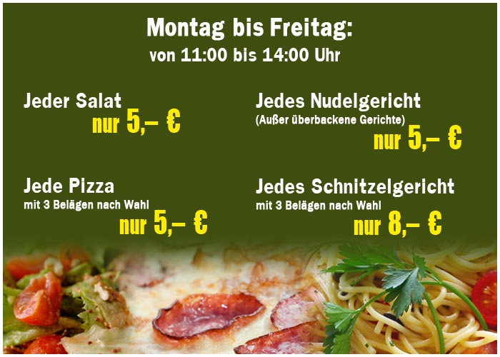 Mittagsangebot